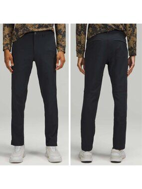 Lululemon Commission Pant Slim *Warpstreme Obsidian